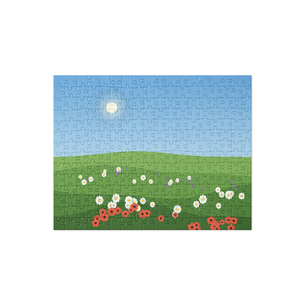 Daisy Meadow Jigsaw Puzzle (252 pieces)