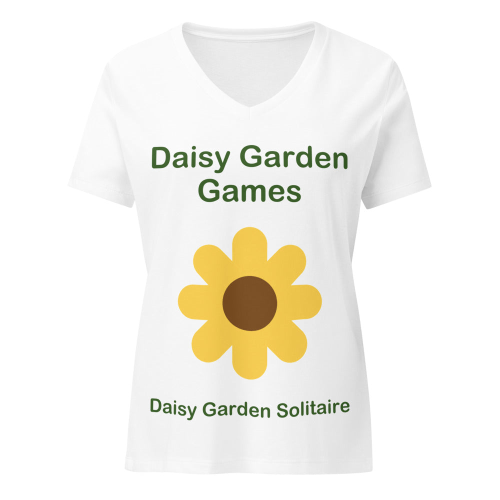 Daisy Garden Game Tee — Women's V-Neck