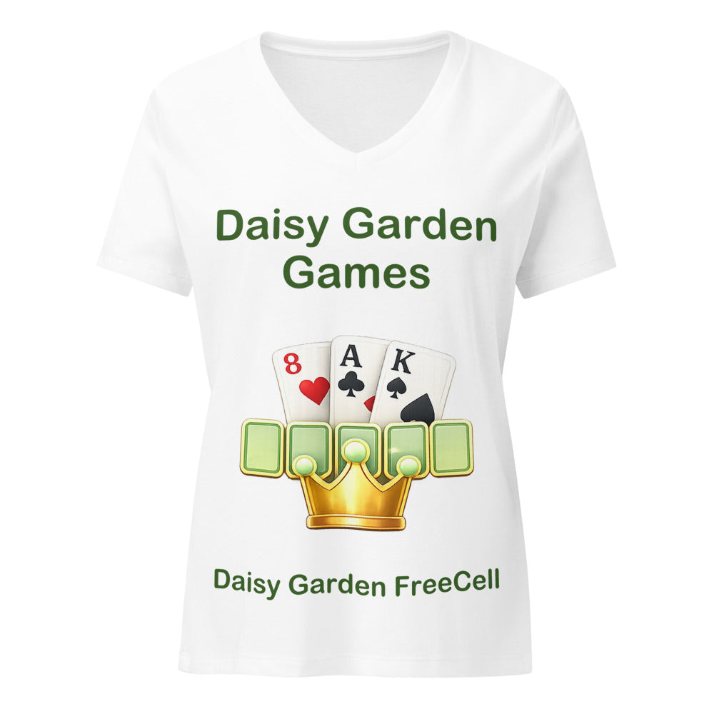 Daisy Garden Game Tee — Women's V-Neck