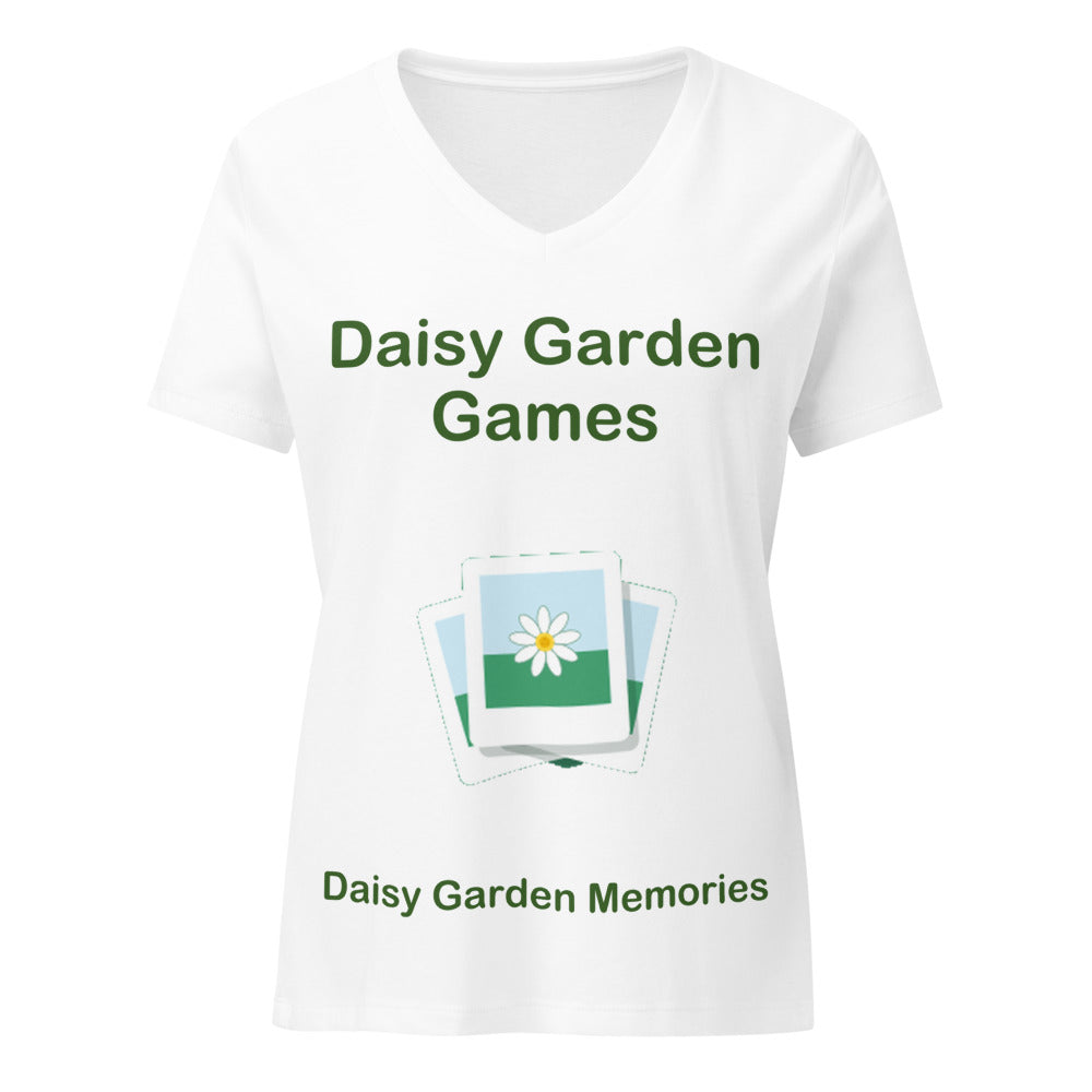 Daisy Garden Game Tee — Women's V-Neck