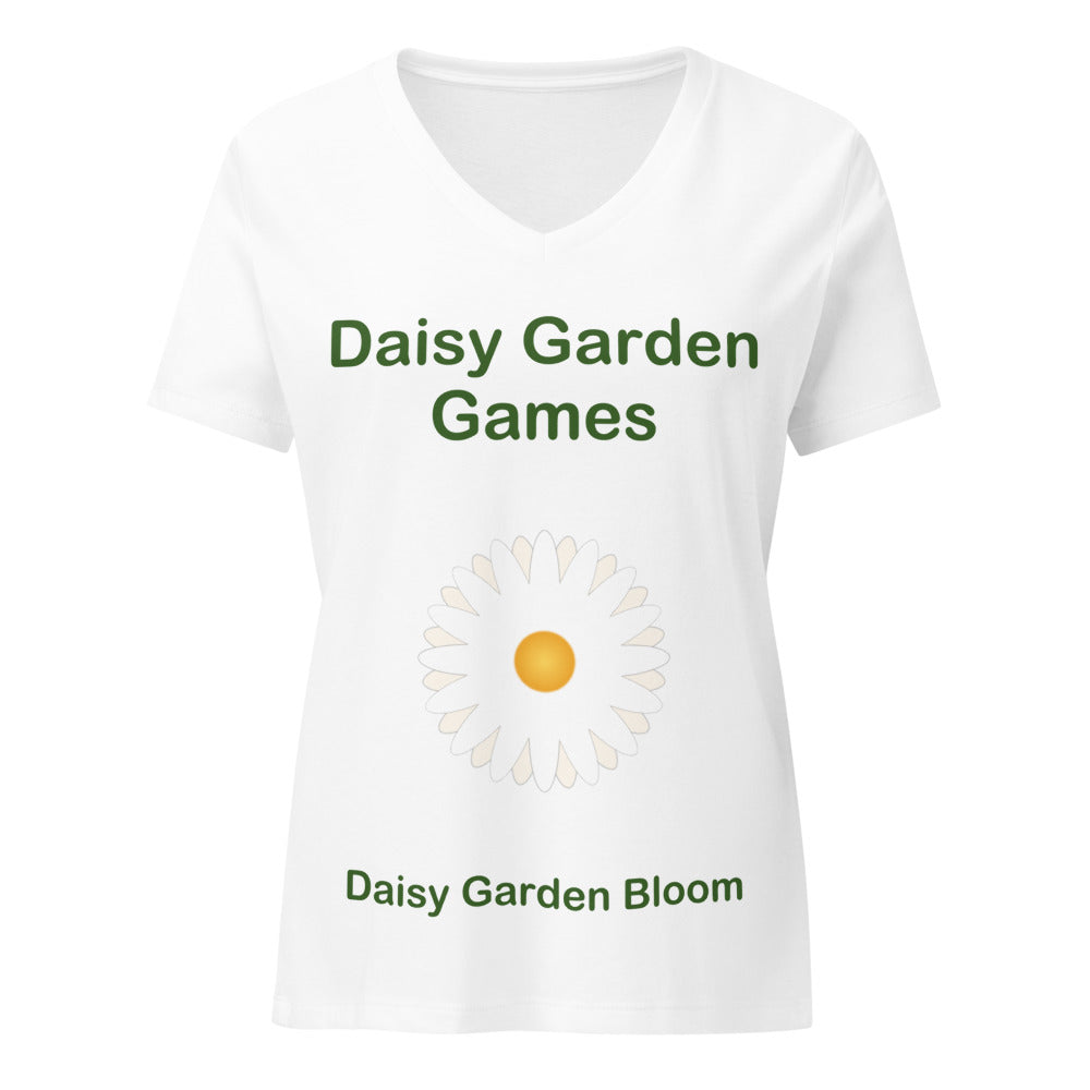 Daisy Garden Game Tee — Women's V-Neck