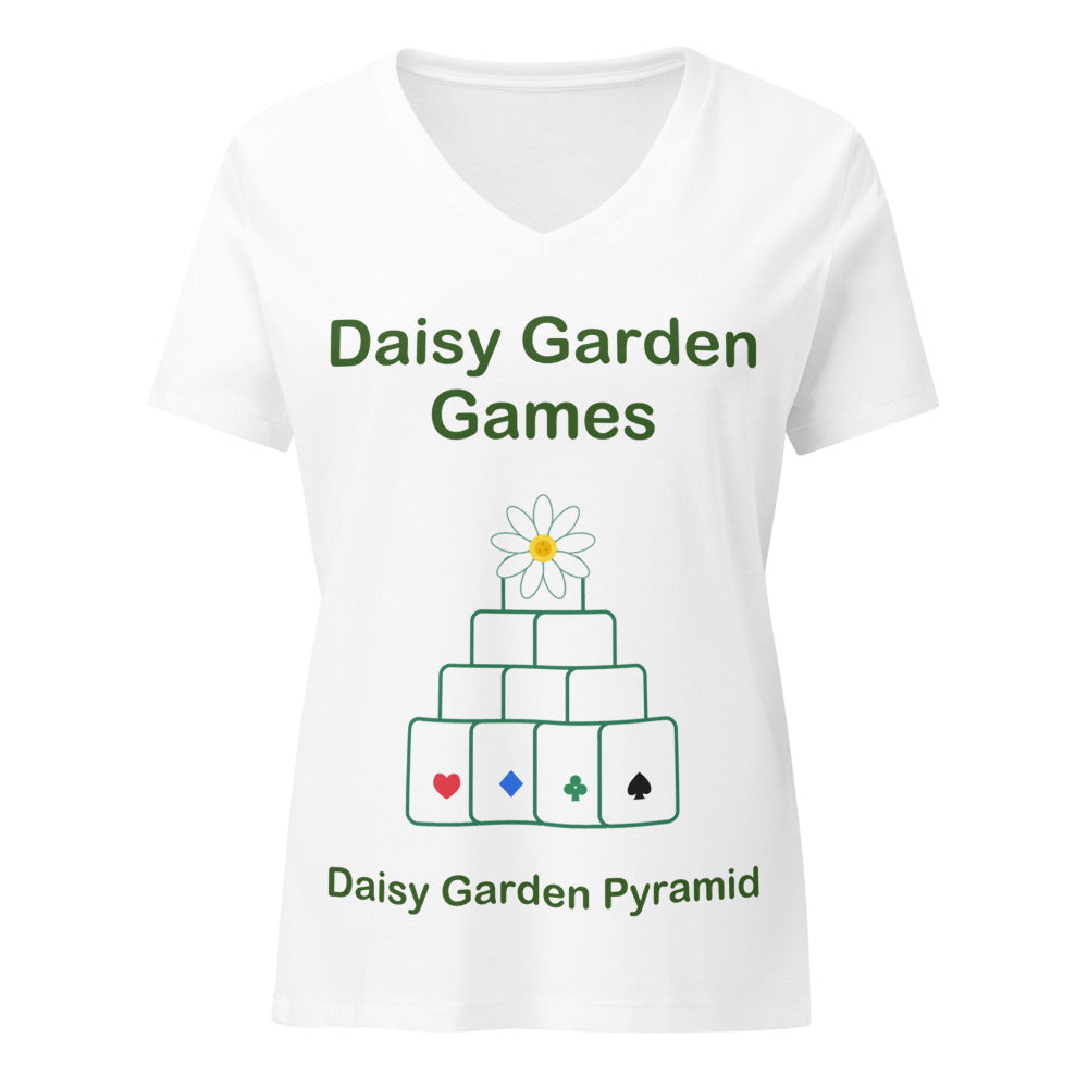 Daisy Garden Game Tee — Women's V-Neck