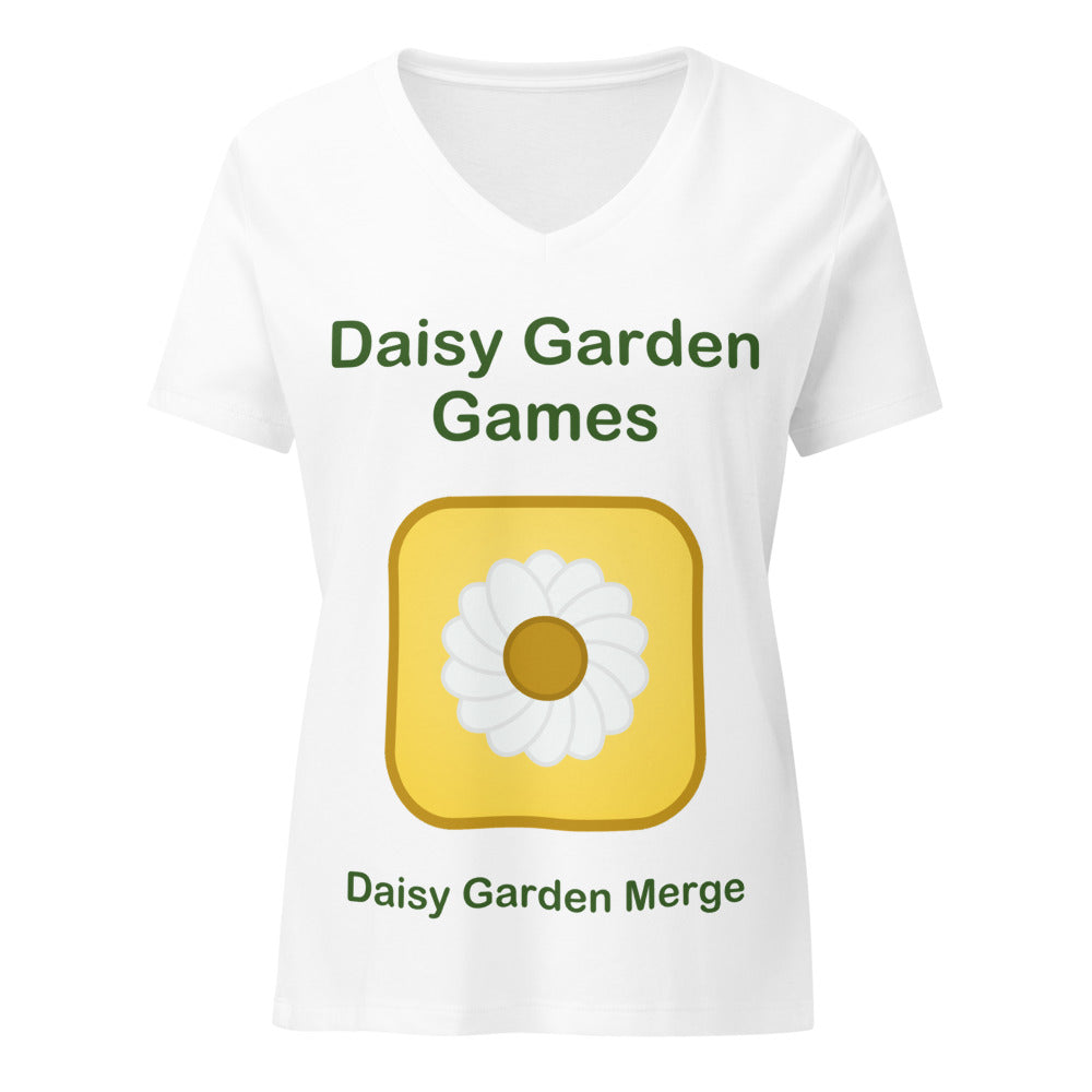 Daisy Garden Game Tee — Women's V-Neck