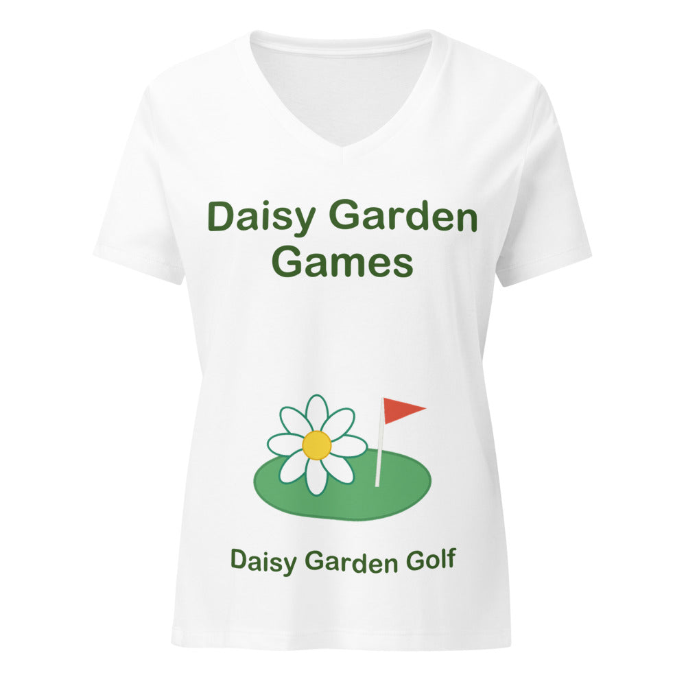 Daisy Garden Game Tee — Women's V-Neck