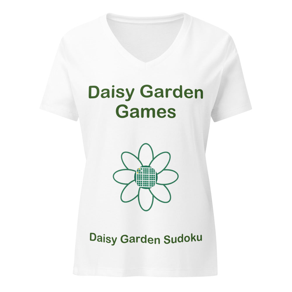 Daisy Garden Game Tee — Women's V-Neck