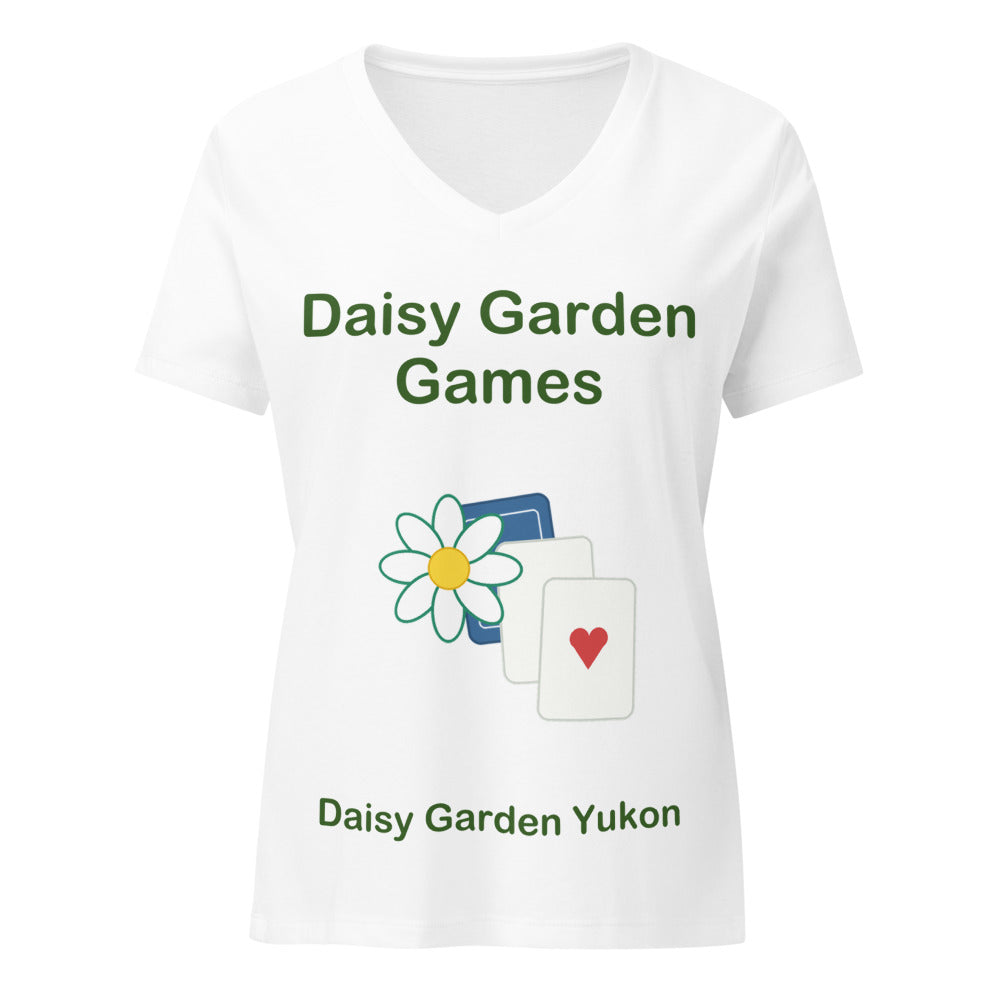 Daisy Garden Game Tee — Women's V-Neck